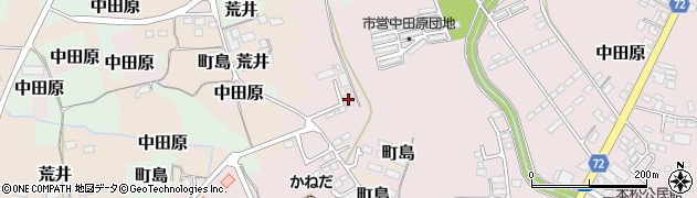 栃木県大田原市中田原341周辺の地図