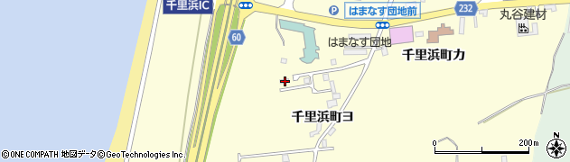 石川県羽咋市千里浜町ヨ138周辺の地図