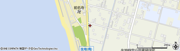 富山県黒部市生地神区201周辺の地図