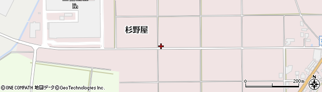 石川県宝達志水町（羽咋郡）杉野屋（ヌ）周辺の地図