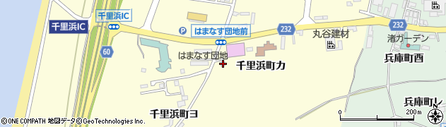 石川県羽咋市千里浜町カ6周辺の地図