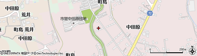 栃木県大田原市中田原2093周辺の地図
