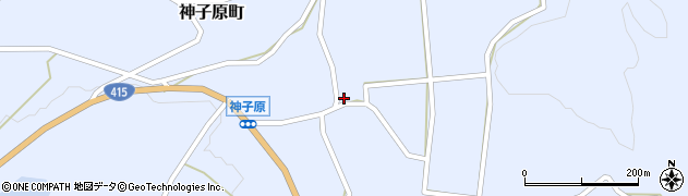 石川県羽咋市神子原町（ヌ）周辺の地図