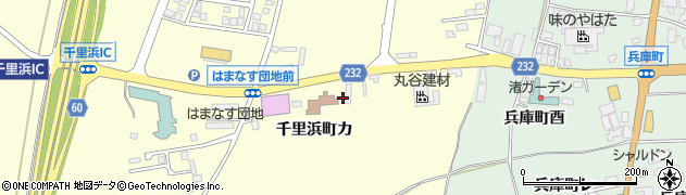 石川県羽咋市千里浜町カ1周辺の地図