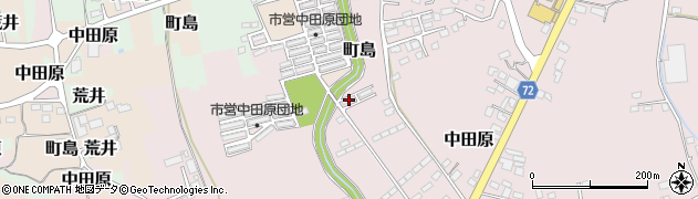 栃木県大田原市中田原2094周辺の地図