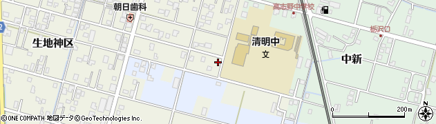 富山県黒部市生地神区465周辺の地図