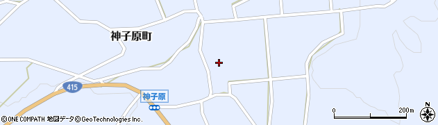 石川県羽咋市神子原町（カ）周辺の地図