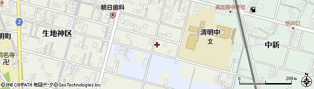 富山県黒部市生地神区453周辺の地図