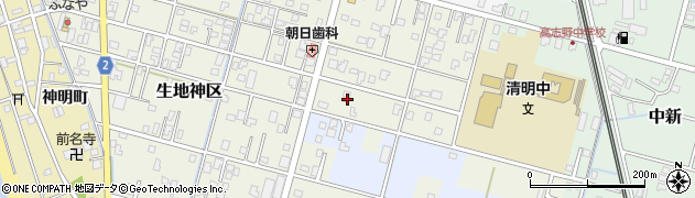富山県黒部市生地神区431周辺の地図