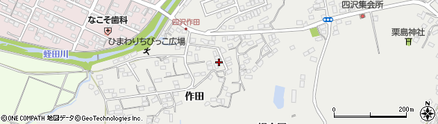 福島県いわき市勿来町四沢作田25周辺の地図