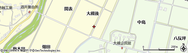 福島県いわき市勿来町酒井（大槻後）周辺の地図