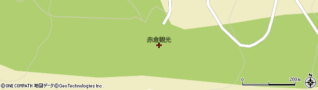赤倉観光ホテル周辺の地図