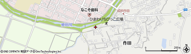 福島県いわき市勿来町四沢作田67周辺の地図