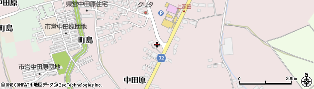栃木県大田原市中田原2085周辺の地図