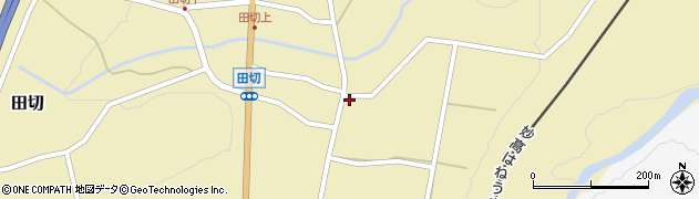 妙高田切簡易郵便局周辺の地図