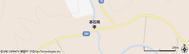 碁石簡易郵便局周辺の地図