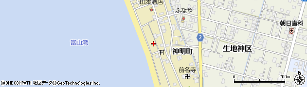 富山県黒部市生地1304周辺の地図