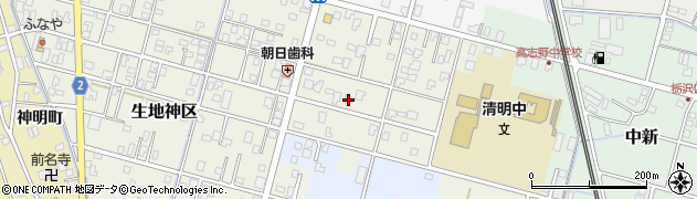 富山県黒部市生地神区443周辺の地図