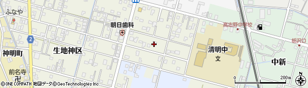 富山県黒部市生地神区444周辺の地図