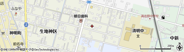 富山県黒部市生地神区432周辺の地図