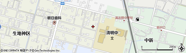 富山県黒部市生地神区411周辺の地図
