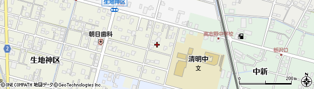 富山県黒部市生地神区413周辺の地図