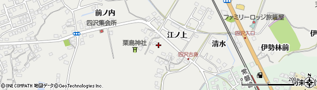福島県いわき市勿来町四沢（向）周辺の地図
