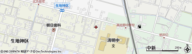 富山県黒部市生地神区405周辺の地図