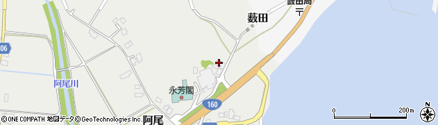 富山県氷見市阿尾3288周辺の地図