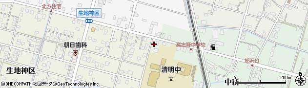 富山県黒部市生地神区407周辺の地図