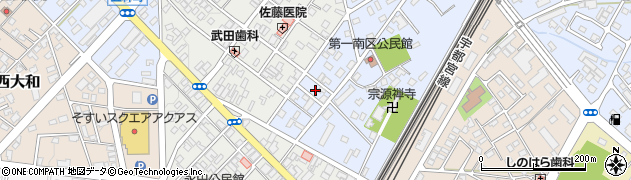 栃木県那須塩原市東町6周辺の地図
