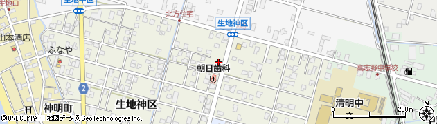 富山県黒部市生地神区347-2周辺の地図