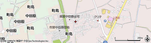 栃木県大田原市中田原2096周辺の地図