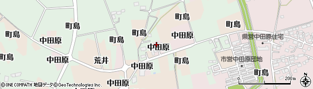 栃木県大田原市中田原2263周辺の地図
