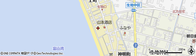 富山県黒部市生地1265周辺の地図