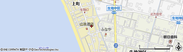 富山県黒部市生地42周辺の地図