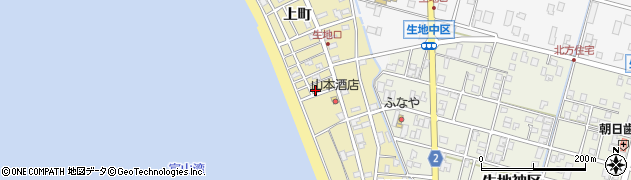 富山県黒部市生地132周辺の地図