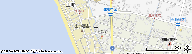 富山県黒部市生地神区289-1周辺の地図