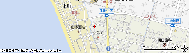 富山県黒部市生地神区289周辺の地図