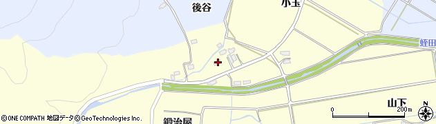 福島県いわき市瀬戸町小玉47周辺の地図