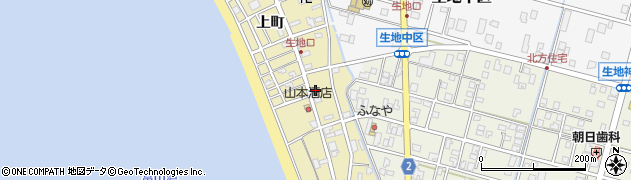 富山県黒部市生地45周辺の地図