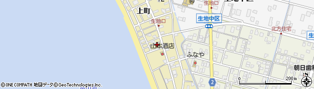 富山県黒部市生地57周辺の地図
