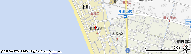 富山県黒部市生地62周辺の地図