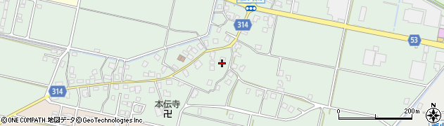 富山県黒部市沓掛744周辺の地図