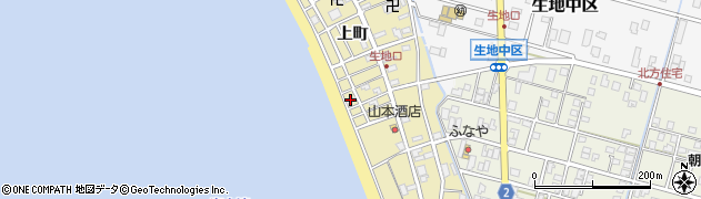 富山県黒部市生地上町147周辺の地図