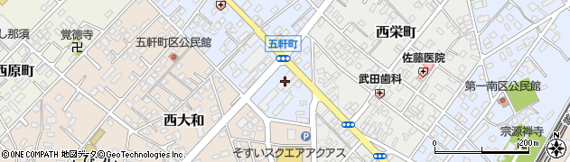 足利銀行西那須野支店 ＡＴＭ周辺の地図