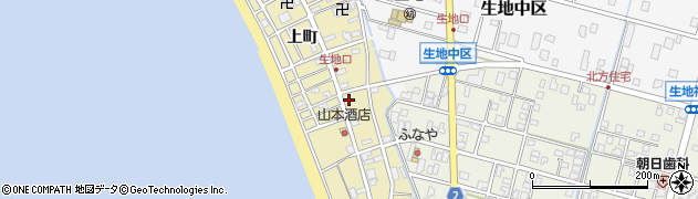 富山県黒部市生地53周辺の地図