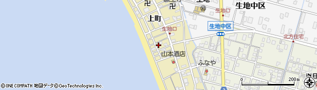 富山県黒部市生地232周辺の地図