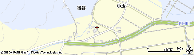 福島県いわき市瀬戸町小玉周辺の地図