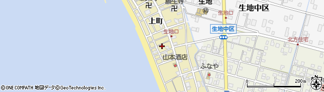 富山県黒部市生地230周辺の地図